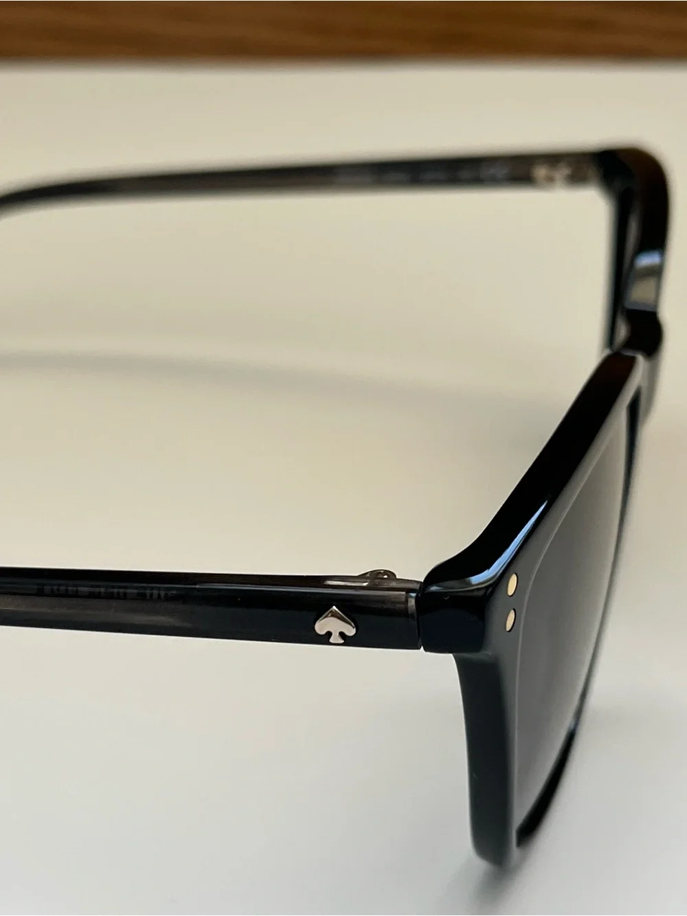 Kate Spade PAVIA/G/S 80790 sleek Black Frame gray Lenses Sunglasses 55-19-140